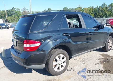 2007 Mercedes-Benz Ml 350 4Matic from USA, damaged, VIN 4JGBB86E37A182653